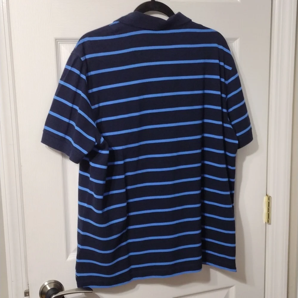 Banana Republic Organic Cotton Striped Polo